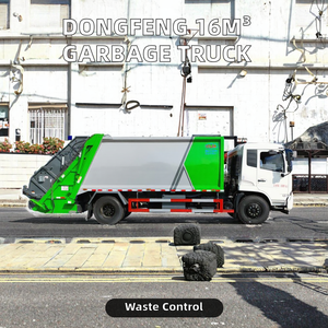 Dongfeng 16 Sistema hidráulico <span class=keywords><strong>de</strong></span> camión <span class=keywords><strong>de</strong></span> basura comprimido cúbico con informe <span class=keywords><strong>de</strong></span> prueba para la recolección <span class=keywords><strong>de</strong></span> gestión <span class=keywords><strong>de</strong></span> residuos municipales - Product Image 2