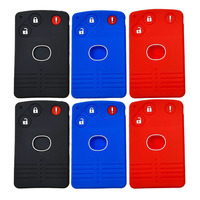 Housse de protection en silicone pour clé télécommande intelligente 2 3 4 boutons pour MAZDA