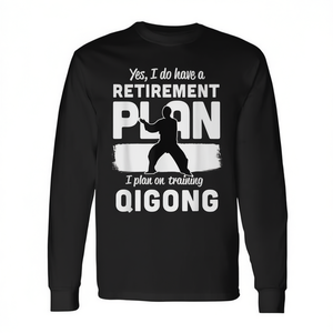Camiseta de manga larga para practicantes de Qi Gong, artes taoístas, entrenamiento de Chi Gung, plan de jubilación - Product Image 2
