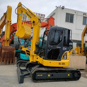 Les machines de KOMATSU de ferme ont utilisé la mini excavatrice PC55 à Changhaï à vendre/excavatrice utilisée de KOMATSU PC55mr fabriquée au JAPON - Product Image 2