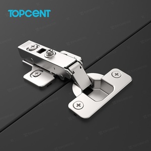 Topcent 35Mm Đầy Đủ Lớp Phủ Nhà Bếp Bản Lề Nhà Máy Bán Buôn Mềm Đóng Cửa Tủ Thủy Lực Bản Lề Cho Phòng Khách Sạn Trường - Product Image 1