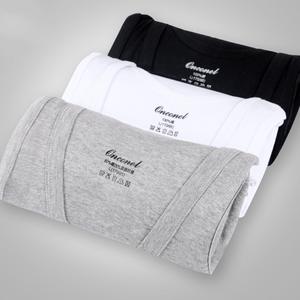 Canotta da <span class=keywords><strong>Uomo</strong></span> Senza Maniche in <span class=keywords><strong>Cotone</strong></span> per Palestra con Girocollo T-Shirt Muscle a Tinta Unita Abbigliamento Intimo Traspirante - Product Image 3
