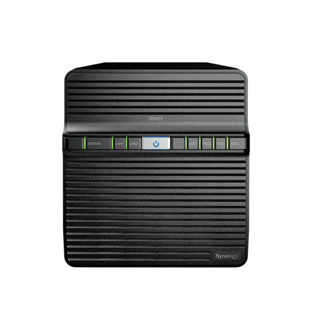 4-Bay NAS Enclosure DiskStation Server DS423+ Thunderbolt NAS Offers High-speed Data Transfer for Efficient File Management. 4-B