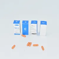 Индивидуальная одноразовая Экологически чистая герметичная картонная флакон для мазь и таблеток 5 мл, фармацевтическая упаковочная коробка для лекарств