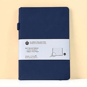 Promotion Cheap Bulk Custom Logo PP Hardcover Leather Notebooks Personalized <b>Notepad</b> Journal 100 Sheets Color Pages - Product Image 2