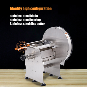 Trancheuse manuelle de légumes de fruits d'acier inoxydable de coupeur de cuisine commerciale pour l'équipement de traitement des aliments de pomme de terre de carotte - Product Image 4