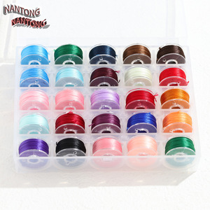 ชุดไหมพรมสีนานทง 72Nm 25 สี บรรจุกล่อง สำหรับถักมือ เชือกถัก งานฝีมือ DIY ทำเครื่องประดับ อุปกรณ์งานฝีมือ - Product Image 2