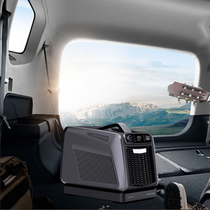 Climatisation portable d'extérieur 6500 BTU, petite climatisation portable pour tente d'extérieur, <span class=keywords><strong>12v</strong></span> 24v DC rechargeable, climatisation portable de <span class=keywords><strong>camping</strong></span> pour voitures - Product Image 2