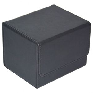 Distributeur en gros de boîtes à cartes magnétiques en cuir PU 80+ à chargement latéral pour le rangement des cartes de visite - Product Image 3