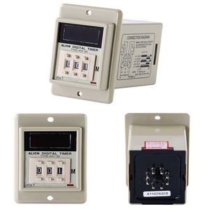 ALION ASY-3D Programmierbares Multifunktions-Countdown-Relais <span class=keywords><strong>Solid</strong></span>-<span class=keywords><strong>State</strong></span> Digitaltimer Industriesteuerungen Verzögerungsrelais 220V AC - Product Image 4