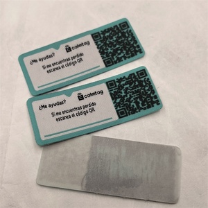 Etiquetas NFC para Ropa al por Mayor, Etiquetas Bordadas Tejidas para el Cuello, Etiquetas de Talla para Ropa, Zapatos y Bolsos - Product Image 4