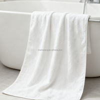 Serviette de Bain Magique Compressée en Coton Éponge 100% Végétal Personnalisable avec Logo – Blanche, Ultra Absorbante et Douce pour Hôtels et Spas
