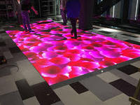 Écran d'affichage Led interactif programmable, pleine couleur, pour cabine de Dj, Bar de danse, P3.91 P4.81