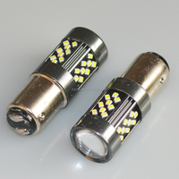 Pièces et accessoires pour véhicules, systèmes d'éclairage automobile, autres ampoules LED pour voitures, lumière blanche 2016 42SMD S25 Bay15d 1157 12V, rétrofit/mise à niveau