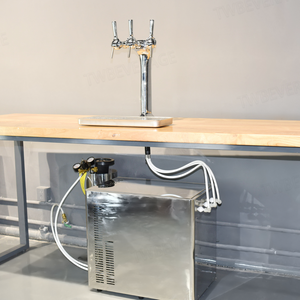Machine à <span class=keywords><strong>eau</strong></span> étincelante de comptoir avec 3 robinets et plateau d'égouttage en acier inoxydable pour distribuer de l'<span class=keywords><strong>eau</strong></span> <span class=keywords><strong>gazeuse</strong></span> - Product Image 5