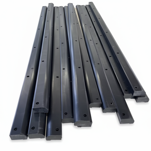 Tiras Guia UHMWPE Resistentes ao Desgaste para Correntes de Transportadores Plásticos Operação Suave Acessórios Industriais para Transportadores - Product Image 1