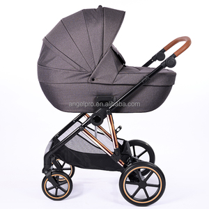 <span class=keywords><strong>Poussette</strong></span> de siège de voiture de vélo en or vente directe d'usine EN1888-1:2018 + A1:<span class=keywords><strong>2022</strong></span> <span class=keywords><strong>poussette</strong></span> de bébé 3 en 1 - Product Image 4
