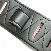 Prix d'usine en gros ceinture de guitare double face sangles de guitare bretelles d'instrument vierges