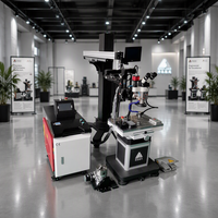 Machine de soudage laser pour la réparation de moules, soudeuse laser à bras de grue cantilever pour grands moules de fonderie plastique, certifiée CE
