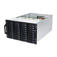 Chine Fabricant 6U 60 baies 3.5 ''2.5'' lecteur 19 pouces échange à chaud HHD SSD Cloud serveur ChinaJBOD