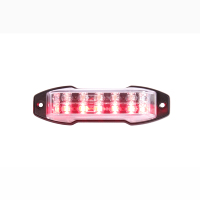 Senken-rejilla estroboscópica de montaje en superficie de coche, ángulo amplio de 180 grados, luz LED de advertencia