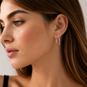 Manchette <span class=keywords><strong>d</strong></span>'<span class=keywords><strong>oreille</strong></span> classique minimaliste en argent sterling 925 pour femme, design ouvert, <span class=keywords><strong>boucle</strong></span> <span class=keywords><strong>d</strong></span>'<span class=keywords><strong>oreille</strong></span> à clip, bijoux de mode pour elle - Product Image 2