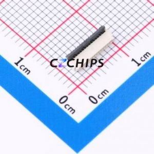 HW0510010-142R-001 FFC/FPC Connector SMD,P=0.5mm,Horizontal Mount Connector Flip Cover Type Double Side Contact / Top Bottom - Product Image 1