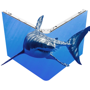 Pantalla LED para Exteriores P4-P10, Resistente al Agua, Pantalla de Video de Alta Definición de 4500-6000cd para Publicidad en Carreteras - Product Image 1