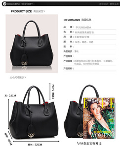 Sacs à main pour femmes de haute qualité, sacs à bandoulière de luxe pour femmes, sacs fourre-tout, nouveau sac à main en cuir véritable - Product Image 2