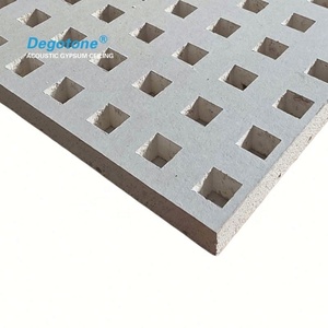 Placa de Yeso Acústica para Techo, Diseño Sin Juntas, 1200x2400x12mm, Placa de Yeso Perforada Expresiva, 1200x2400mm12mm, Cuadrada y Redonda - Product Image 1