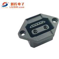 Connecteurs Liushi Modèle 4 Haute Précision Durables Mâle/Femelle 2+6-50A Boîtier en Laiton et Nylon Indice de Protection IP67 1500V CC