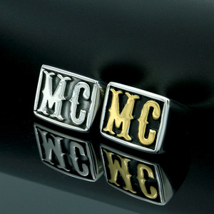 Bất U Tùy Chỉnh Người Đàn Ông Của Cổ Điển đóng dấu Vì Vậy Ban Đầu Nhẫn Trong Thép Không Gỉ <span class=keywords><strong>Biker</strong></span> Nhẫn Cho Cậu Bé Thời Trang Đồ Trang Sức Nhẫn - Product Image 5