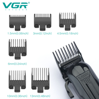 VGR V-282 Tondeuse Professionnelle à Cheveux Électrique Sans Fil, Rechargeable USB, pour Barbiers et Salons, Meilleure Vente pour Hommes