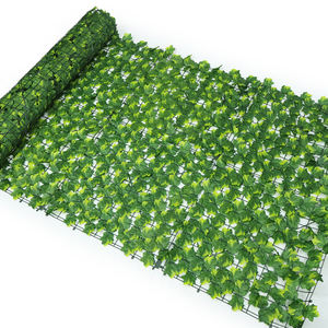 سياج أخضر صناعي عالي الجودة-نمط شجيرة وأوراق الشجر ، غطاء خصوصية مقاوم للأشعة فوق البنفسجية - Product Image 3