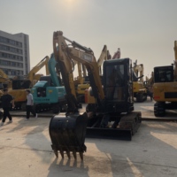 Excavator Crawler Sany SY55C Bekas 5.5 Ton Mini Digger, Sistem Hidrolik Asli, Jam Kerja Rendah, Siap Kirim