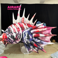 Décoration de poisson de mer géant gonflable pour piscine, aquarium, fête à thème, décoration extérieure