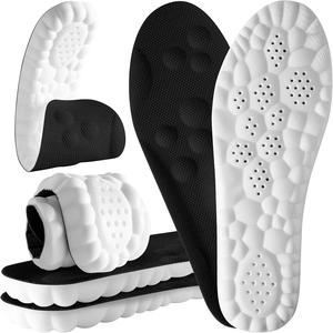 <span class=keywords><strong>Semelles</strong></span> intérieures de sport pour hommes 4D Cloud Technology, super douces, ultra confortables, avec massage des points d'acupuncture, meilleures <span class=keywords><strong>semelles</strong></span> intérieures pour chaussures de course - Product Image 2