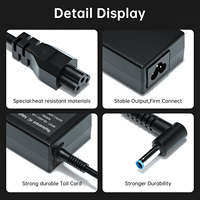 Charger Laptop OEM ODM 65W 4.5*3.0mm Adaptor Daya AC Laptop 19.5V 3.33A Charger Notebook untuk HP Envy X360 Pavilion