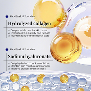 Mascarilla para Manos y Pies KORMESIC de Marca Privada, 40 ml, Colágeno Coreano Orgánico Antienvejecimiento, Hidratante, Nutrición Profunda, No Pegajosa - Product Image 3