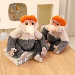 ของเล่นตุ๊กตายัดไส้สำหรับเด็ก,ตุ๊กตาสัตว์จำลองลิงตัวงวง - Product Image 1