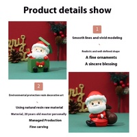 Personalizada Mini Navidad resina ornamento decoración Santa Claus caja ciega figurita militar figura de acción hecha a medida