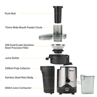 Keukenapparatuur Oranje Centrifugaal Juicer Machine Elektrische Sap Extractor Commerciële Fruitpers Machine