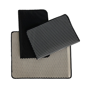 Almohadilla de arena para gatos de tela Oxford EVA de doble capa, impermeable, antideslizante, personalizable, accesorio de Control de arena para pies de mascotas, cajas de arena para gatos - Product Image 1