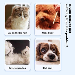 Nuovo Prodotto all'Ingrosso - OEM/ODM Shampoo per Animali Domestici da 500ml con Oli Essenziali, Previene l'Ingorghiamento e Riduce la Perdita di Pelo per la Toelettatura degli Animali - Product Image 3