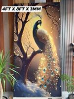 Revêtement mural de luxe en feuille de marbre imprimée 5D pour salle de bain et salle à manger, étanche, écologique, facile à installer, garantie 5 ans - Vente chaude