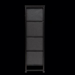 Durable Stainless Steel Modern Freestanding Panel Pine Wooden Fabric <b>Cabinet</b> for Bedroom and Living Room - Product Image 2