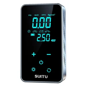 2合1汽车紧急跳车起动器和轮胎充气机，用于车辆轮胎的无线便携式电动气泵 - Product Image 1