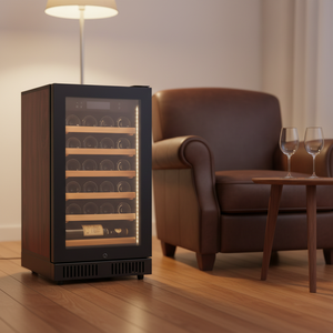 Nevera para Vinos de 68L con 20 <span class=keywords><strong>Botellas</strong></span>, Puerta de Una Sola Zona, Refrigerador para Bodega, Fabricación OEM - Product Image 2