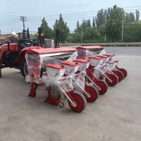 Semoir agricole 4, 6 rangs pour maïs, sorgho, soja – Machine à semer sans labour pour tracteur agricole