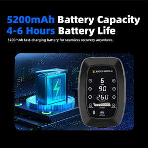 Professionelle 8-Kammer-Luftkompressions-Beinmassagegeräte für Sportler zur Regenerationsförderung der Durchblutung <span class=keywords><strong>in</strong></span> Füßen und Beinen durch Pressotherapie - Product Image 4